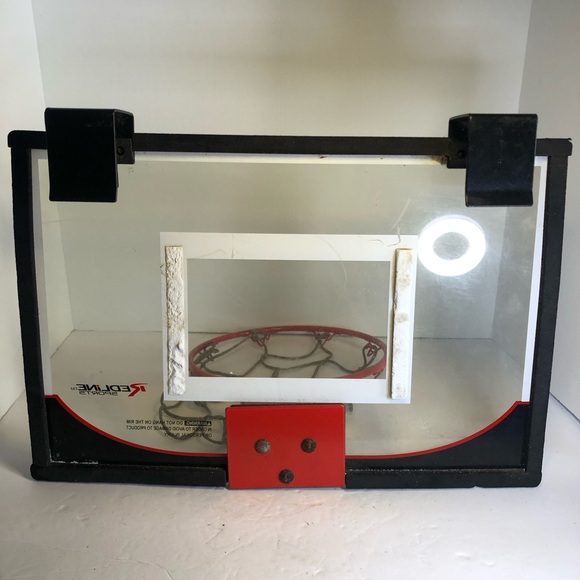 Redline Sports Indoor Mini Basketball Hoop. Metal Rim. 18” Backboard - Picture 4 of 7